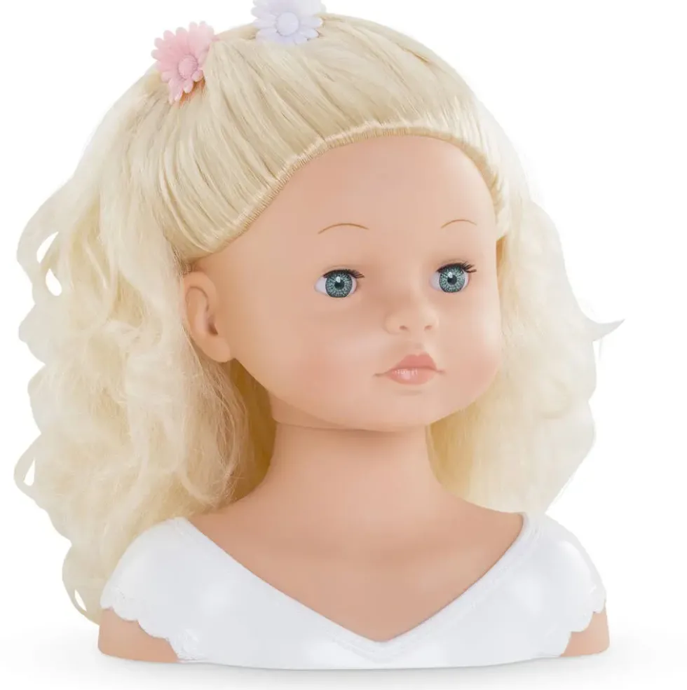 POUPEE TETE A COIFFER 10 ACCESSOIRES - COROLLEMON SALON DE COIFFURE