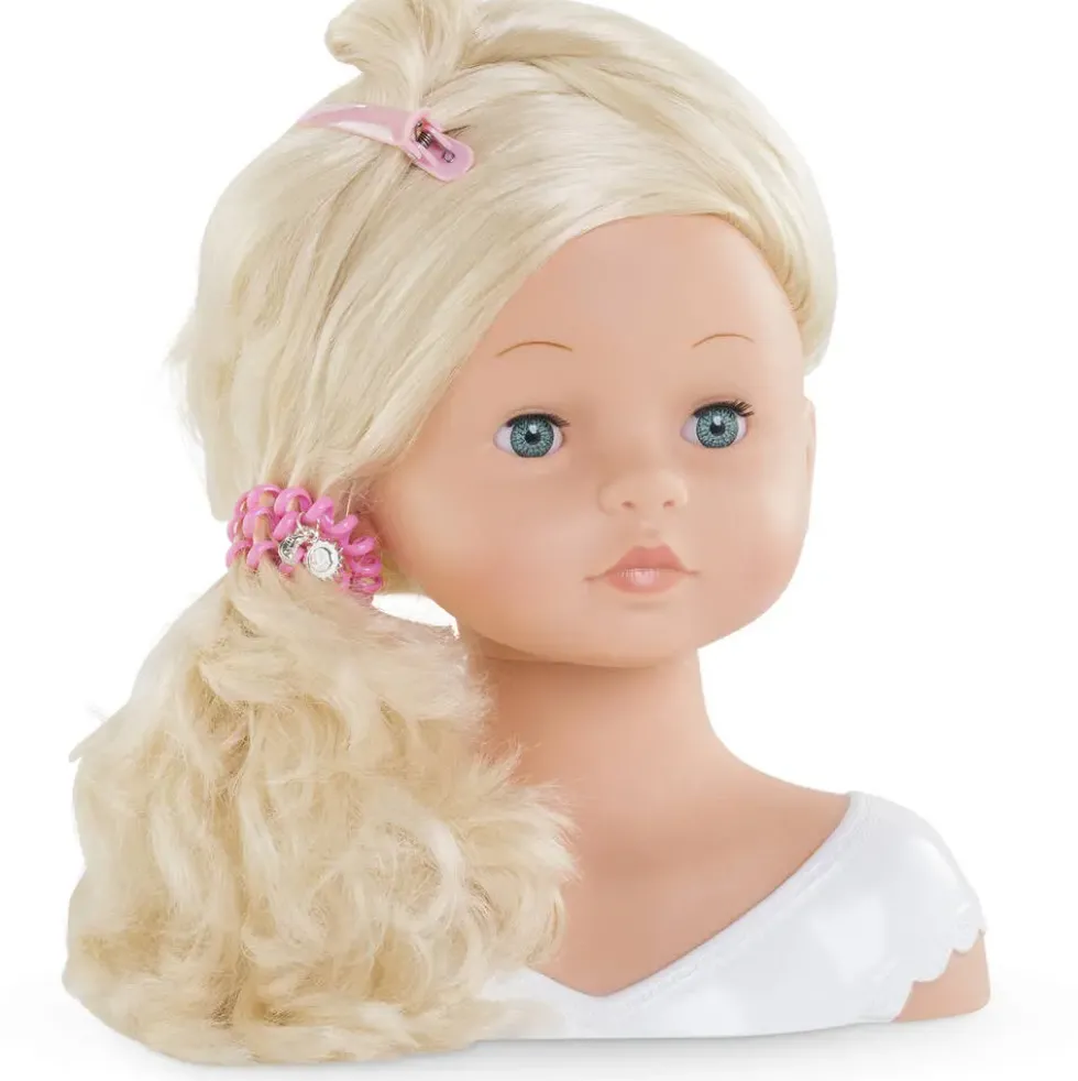 POUPEE TETE A COIFFER 10 ACCESSOIRES - COROLLEMON SALON DE COIFFURE