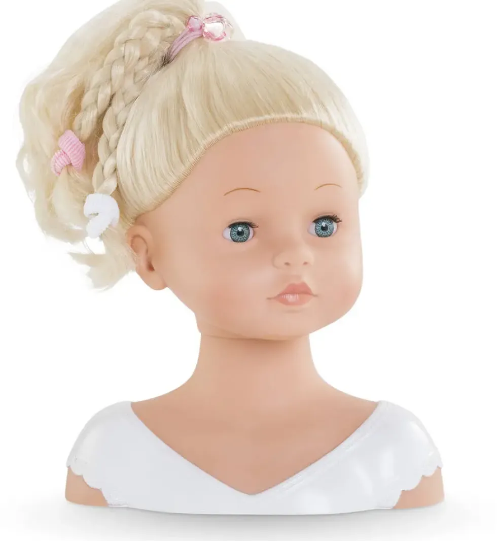 POUPEE TETE A COIFFER 10 ACCESSOIRES - COROLLEMON SALON DE COIFFURE