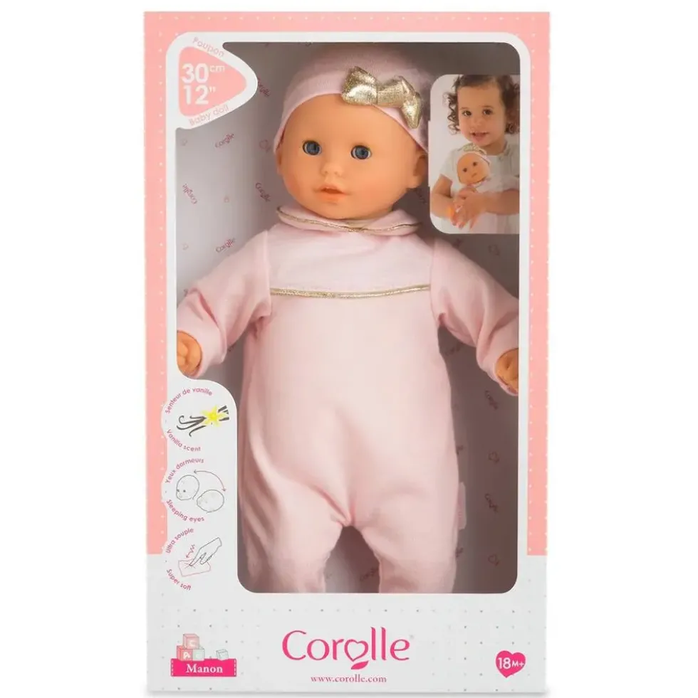 POUPON - BEBE CALIN MANON - MON PREMIER POUPON COROLLE - 30 CM