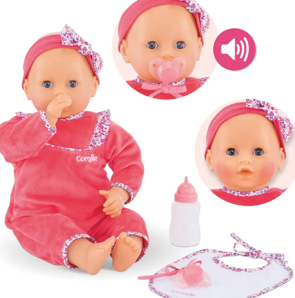 POUPON INTERACTIF - LILA CHERIE 42 CM - COROLLE MON GRAND POUPON