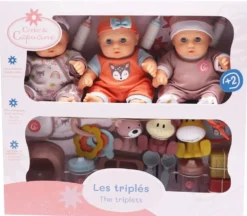 POUPONS - LES TRIPLES 23 CM