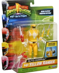 POWER RANGERS - FIGURINE ARTICULEE AUTO-MORPHIN DE 15 CM