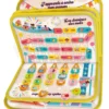 PRES/ POCHETTE 7 ACTIVITES - LA FABRIQUE DES MOTS -THEME DE LA FETE FORAINE - MONTESSORI - 28X5X33 CM - APD 5 ANS