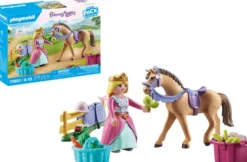 PRINCESSE CAVALIERE AVEC CHEVAL - 71801
