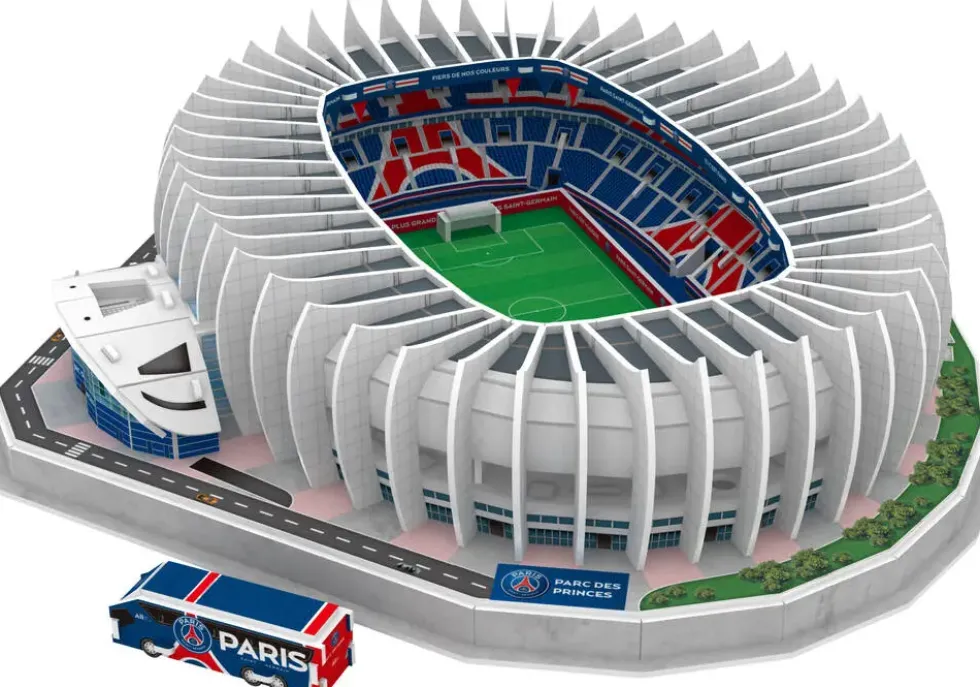 PSG - PUZZLE 3D -111 PIECES - STADE PARC DES PRINCES LED