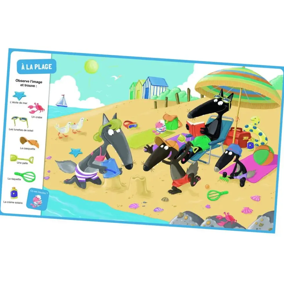 P'TIT LOUP - CHERCHE ET TROUVE VIVE LES VACANCES !