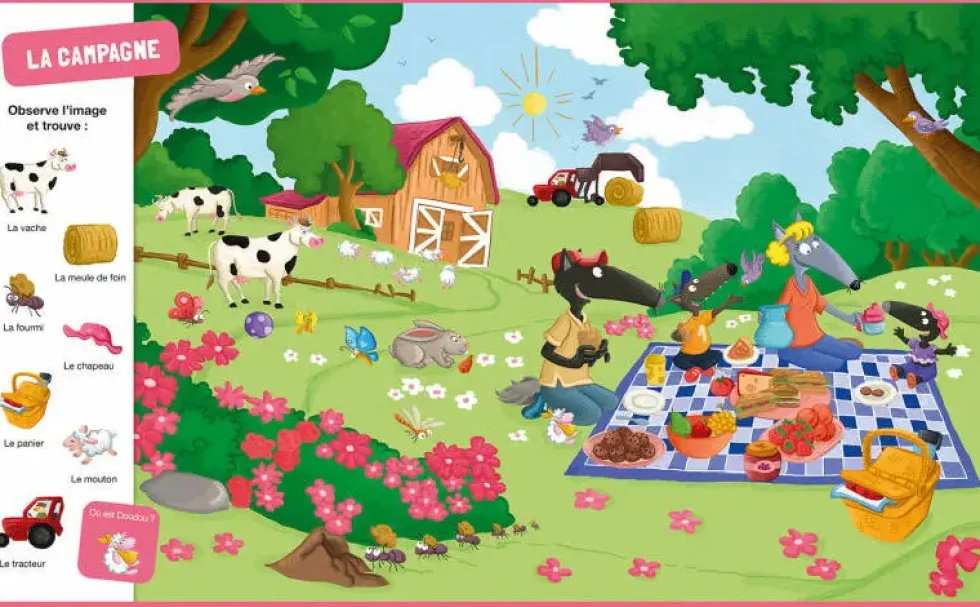 P'TIT LOUP - CHERCHE ET TROUVE - VIVE LA NATURE !