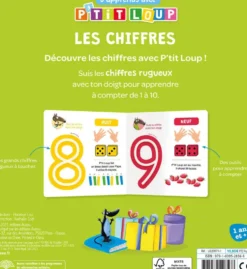 P'TIT LOUP - J'APPRENDSLES CHIFFRES