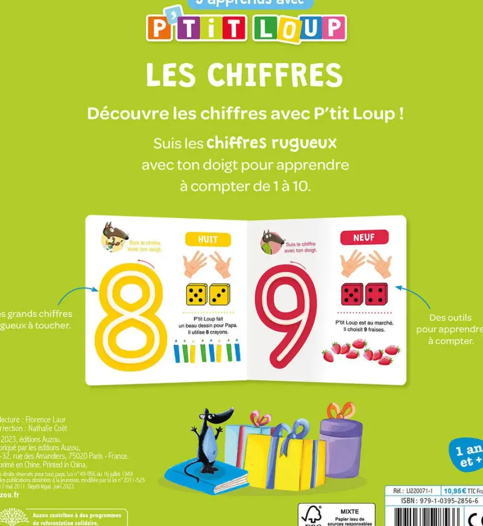 P'TIT LOUP - J'APPRENDSLES CHIFFRES