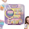 PUFFY POUCHES COFFRET DELUXE PORTES CLES KAWAII SQUISHY AVEC MACHINE ELECTRONIQUE