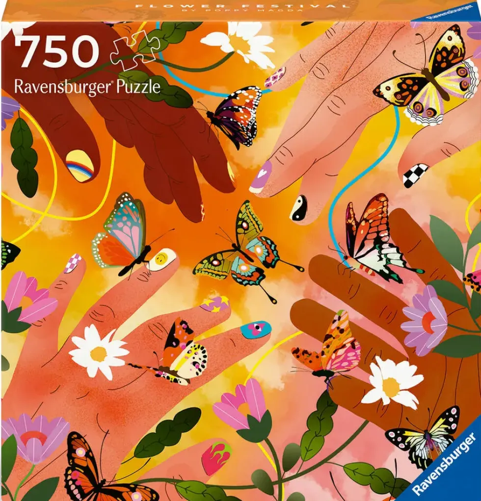 PUZZLE ART ET SOUL 750 PIECESFESTIVAL DES FLEURS