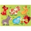PUZZLE BOIS 12 PIECES COUCOU COW