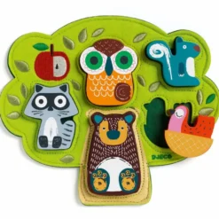 PUZZLE BOIS RELIEF 5 PIECES OSKI