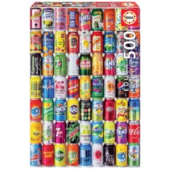 PUZZLE 500 CANETTES DE SODA