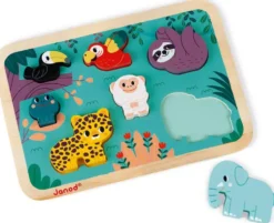 PUZZLE CHUNKY BOIS :  JUNGLE