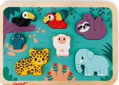 PUZZLE CHUNKY BOIS :  JUNGLE