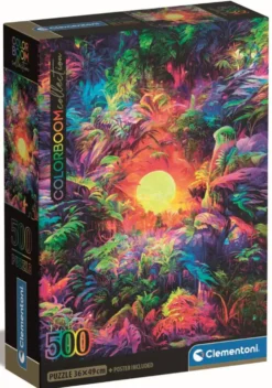 PUZZLE COMPACT 500 PIECES - COLORBOOM PSYCHEDELIC JUNGLE
