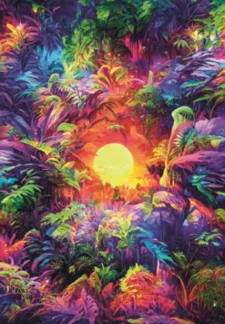 PUZZLE COMPACT 500 PIECES - COLORBOOM PSYCHEDELIC JUNGLE