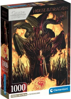 PUZZLE COMPACT 1000 PIECES - HOUSE OF THE DRAGON