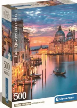 PUZZLE COMPACT 500 PIECES - LIGHTING VENICE
