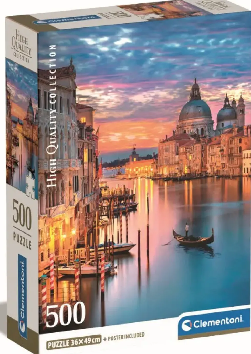 PUZZLE COMPACT 500 PIECES - LIGHTING VENICE
