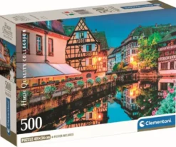 PUZZLE COMPACT 500 PIECES - STRASBOURG OLD TOWN