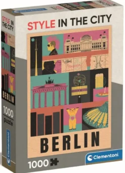 PUZZLE COMPACT 1000 PIECES - STYLE IN THE CITY BERLIN