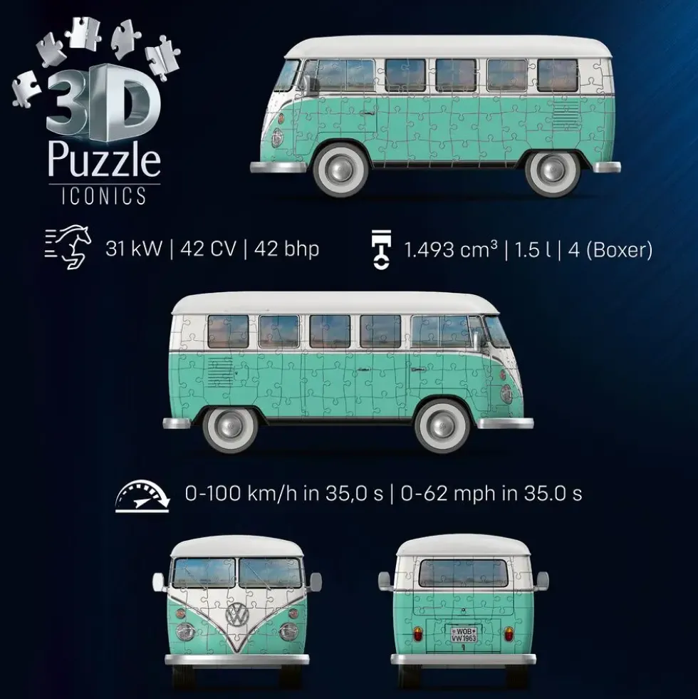 PUZZLE 3D COMBI T1 VOLKSWAGEN