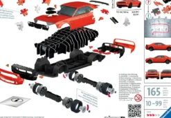 PUZZLE 3D DODGE CHALLENGER R/T SCAT PACK WIDEBODY