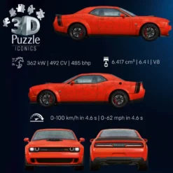 PUZZLE 3D DODGE CHALLENGER R/T SCAT PACK