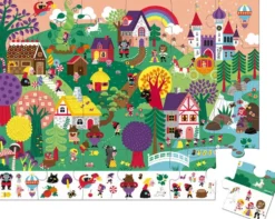 PUZZLE D'OBSERVATION CONTES 24 PIÈCES