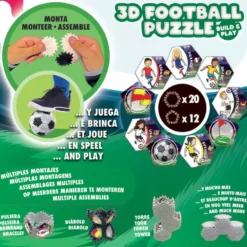 PUZZLE 3D - 32 PIECES - BALLON DE FOOTBALL