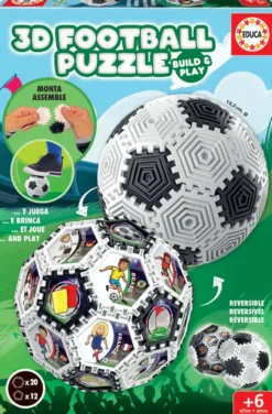PUZZLE 3D - 32 PIECES - BALLON DE FOOTBALL