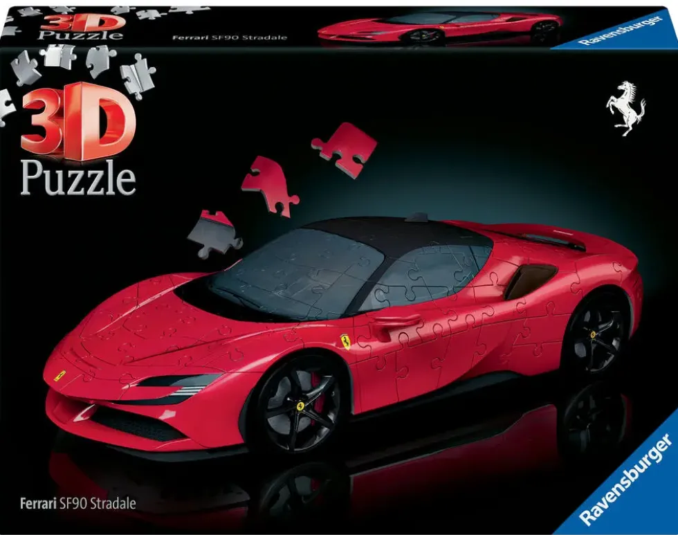 PUZZLE 3D 108 PIECES - FERRARI SF90 STRADALE