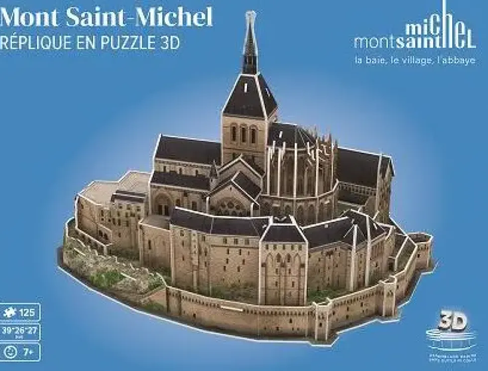 PUZZLE 3D - 125 PIECES MONT SAINT MICHEL