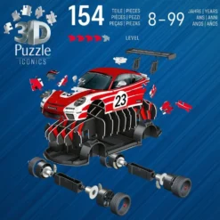PUZZLE 3D PORSCHE 911 GT3 CUP SALZBURG