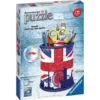 PUZZLE 3D POT A CRAYONS 54 PIECES UNION JACK