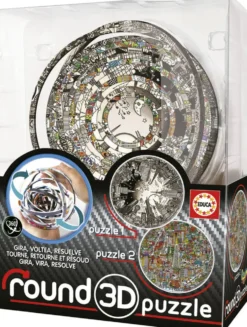 PUZZLE 3D ROUND - CHARLES FAZZINO
