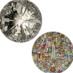 PUZZLE 3D ROUND - CHARLES FAZZINO