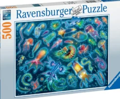 PUZZLEESPECES SOUS-MARINES COLOREES - 500 PIECES
