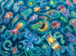 PUZZLEESPECES SOUS-MARINES COLOREES - 500 PIECES