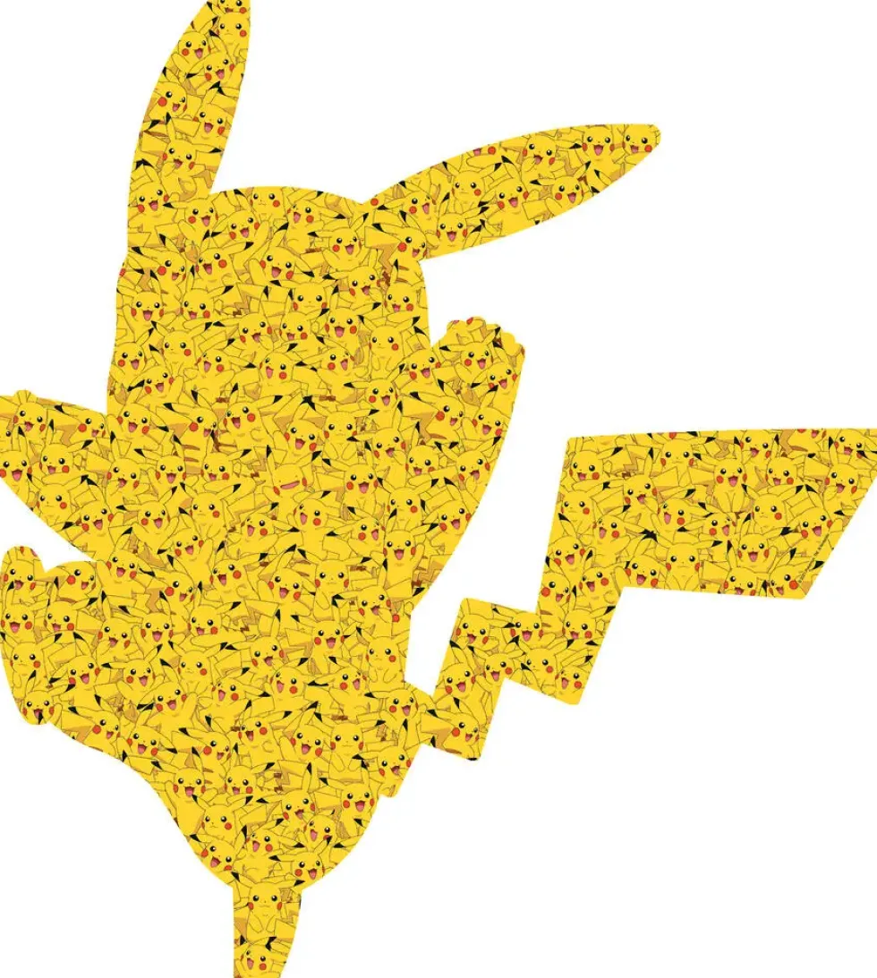 PUZZLE FORME 727 PIECES - PIKACHU - POKEMON