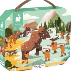 PUZZLE FRISE PREHISTOIRE 100 PIECES