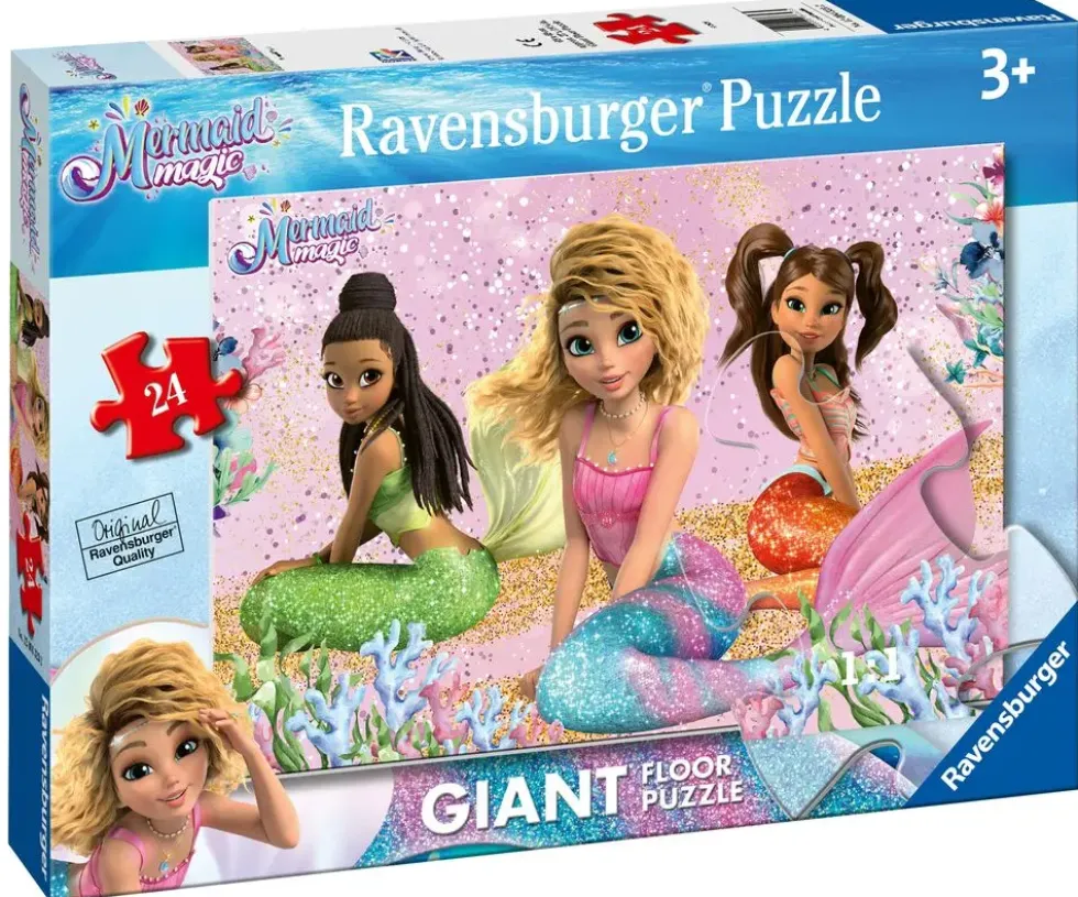 PUZZLE GIANT 24 PIECES - NERISSA, MERLINDA ET SASHA -SIRENES SUPREMES