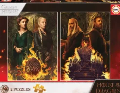 PUZZLE HOUSE OF THE DRAGON2 X 500 PIECES