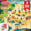 PUZZLE KIDIDOC -35 PIECES - CHATEAUX FORTS