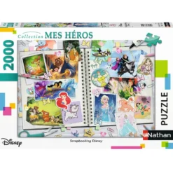 PUZZLE NATHAN 2000 PIECES - SCRAPBOOKING DISNEY