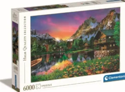 PUZZLE 6000 PIECES -ALPINE LAKE
