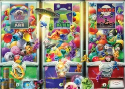 PUZZLE 1000 PIECESANIMAUX, ALIENS ET NINJAS